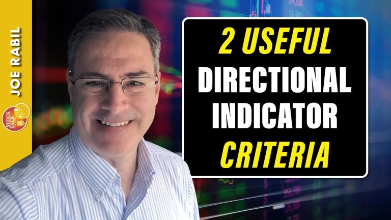 Useful Directional Indicator Criteria for Your Success as a Trader!