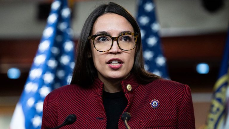 AOC claims women will face doctor exams if biological men barred from female sports