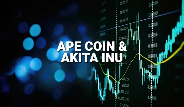 ApeCoin slips below 1,600 and Akita Inu is also in retreat