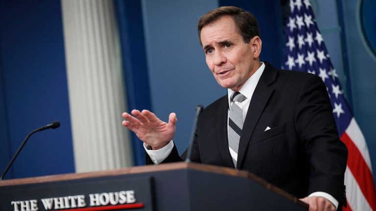 WH Security Council’s John Kirby mocks Putin re-election campaign
