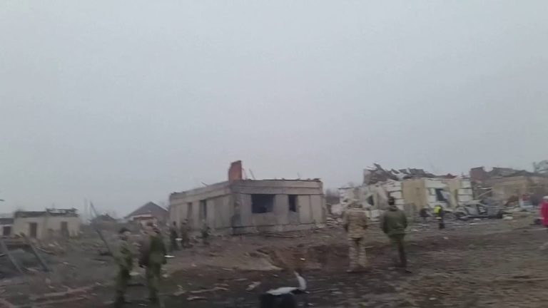 Russia accidentally drops bombs on own village as missiles continue to bombard Ukraine