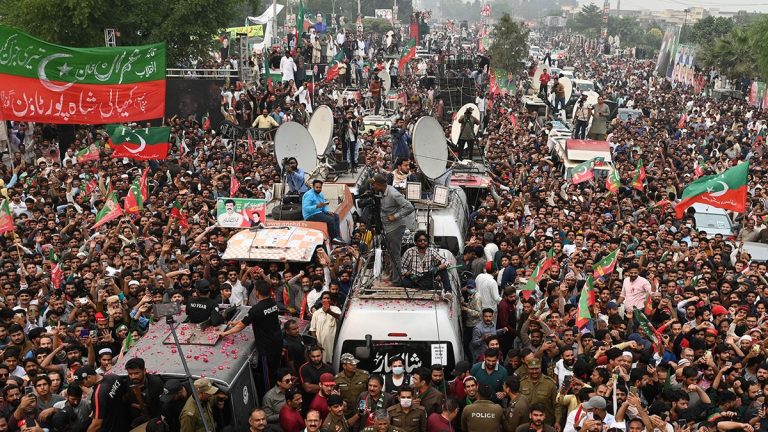 Pakistan prepares for pivotal election as one of the leading candidates serves jail time