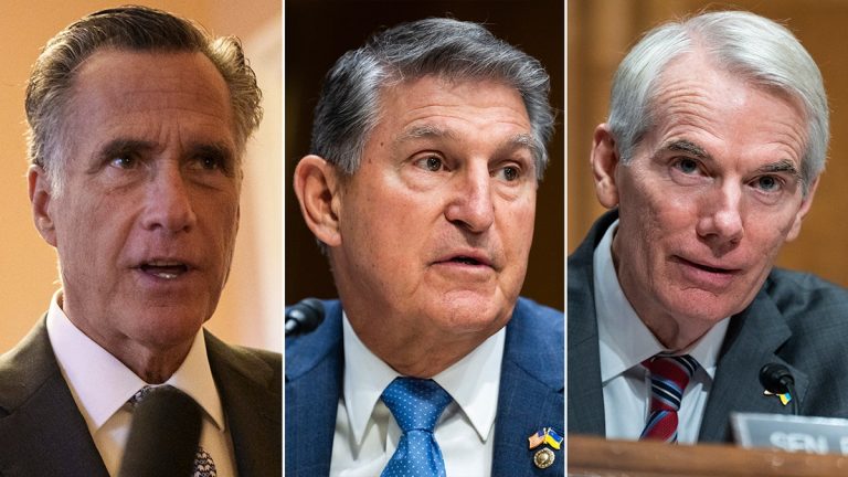 Joe Manchin suggests Mitt Romney, Rob Portman as potential running mates as he flirts with third-party ticket