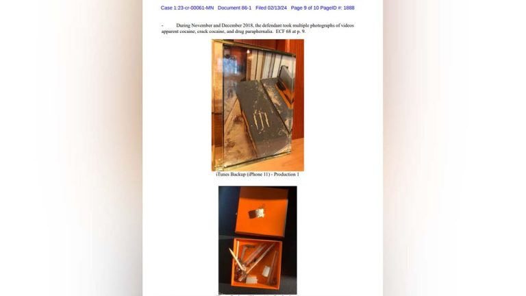 Hunter Biden lawyer says photo on his phone showed sawdust, not cocaine: ‘prosecution is flat out wrong’