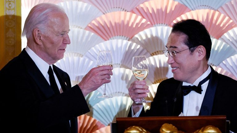 Trump meets everyday Americans at Chick-fil-A while Biden fine dines with Clintons, billionaires in DC