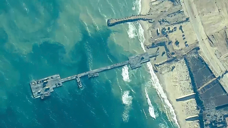 UN halts food distribution from US-built Gaza pier due to security concerns